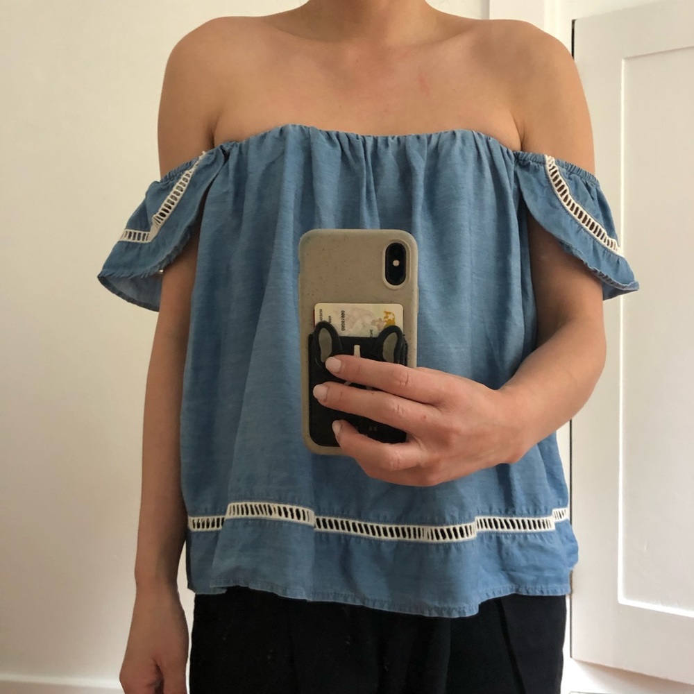 Lovers + Friends “Denim” Top